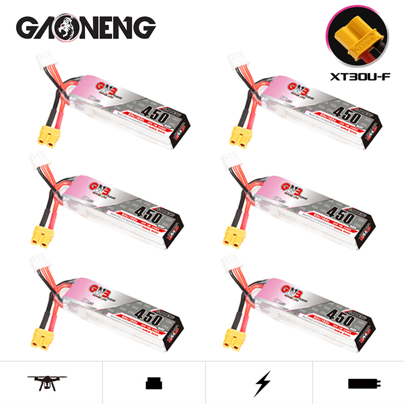 Drone Battery Plate - GNB LiPo แบตเตอรี่ HV 2S 7.6V