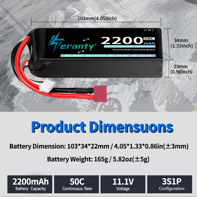 แบตเตอรี่ลิเธียมโพลิเมอร์ TERA - Drone Battery 3S บทวิจารณ์และราคา
