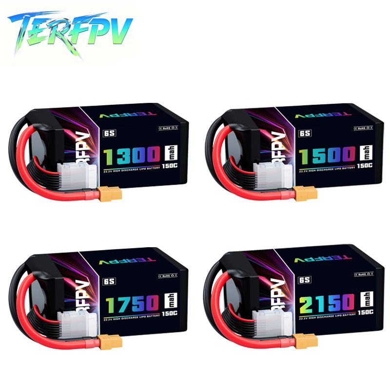 TERFPV แบตเตอรี่ลิโป้ 6S 22.2V - Drone Battery Plate บทวิจารณ์และราคา