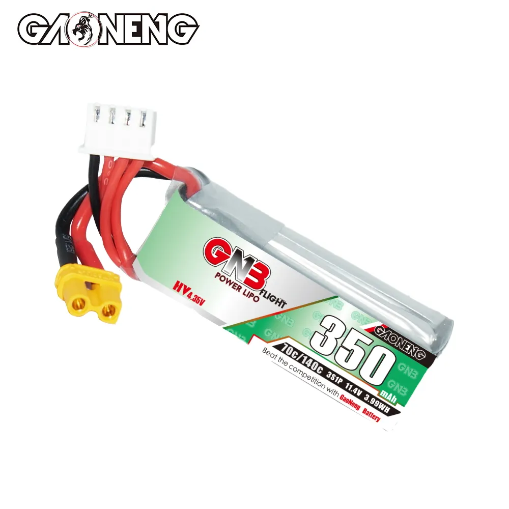 แบตเตอรี่ Gaoneng GNB 350mAh 3 - Drone Battery 3S บทวิจารณ์และราคา