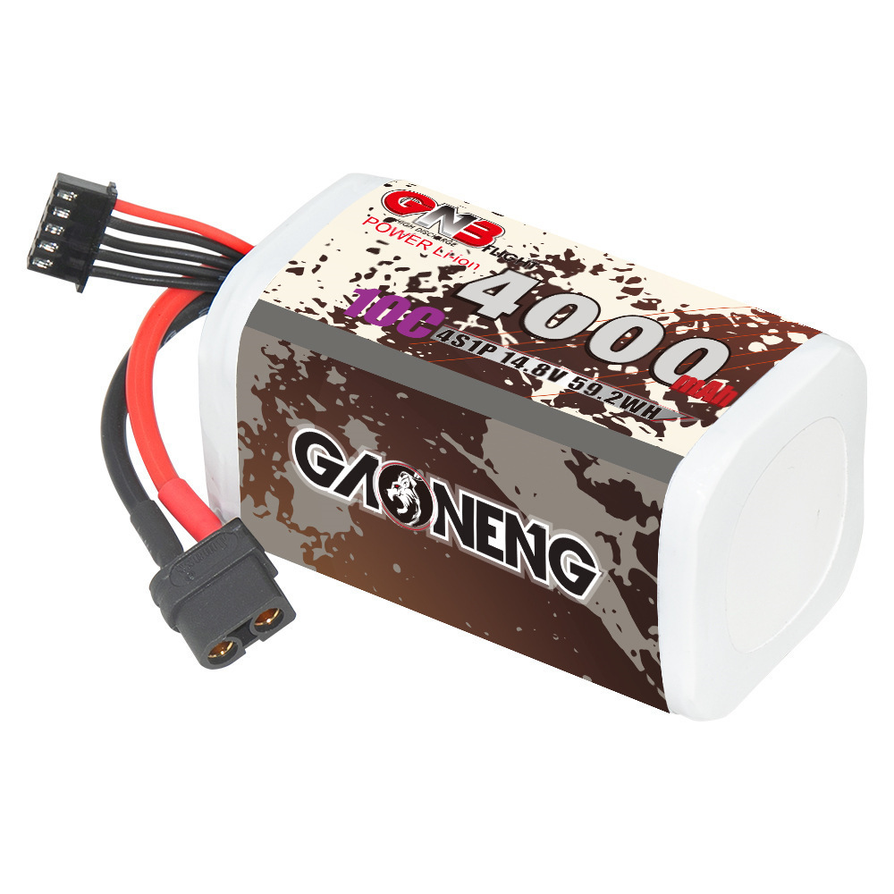 GNB 4000mAh 4S 14.8V 10C 20C พ - Drone Battery Plate บทวิจารณ์และราคา