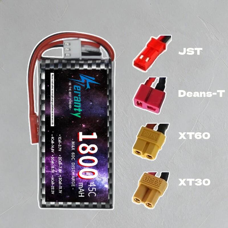 TERANTY 2S 3S 4S 1800mAh แบตเต - Drone Battery 3S บทวิจารณ์และราคา
