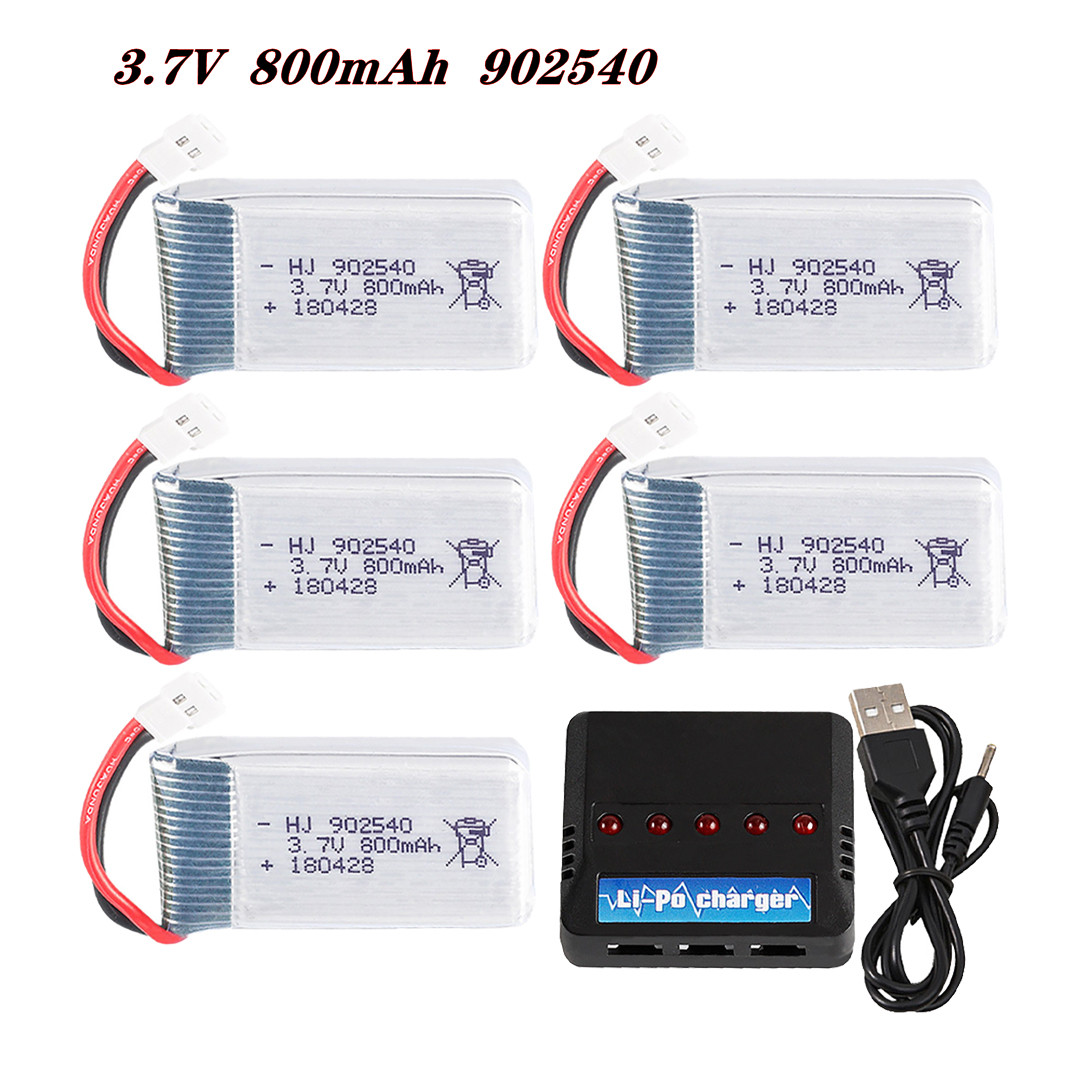 3.7V 800mAh 902540 25C แบตเตอร - Drone Battery Lipo บทวิจารณ์และราคา