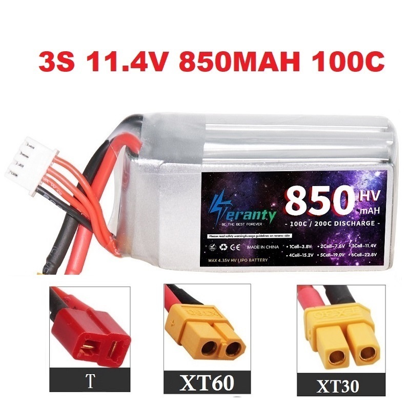 1/2/3PCS TERANTY 3S 11.4V แบตเ - Drone Battery Lipo บทวิจารณ์และราคา